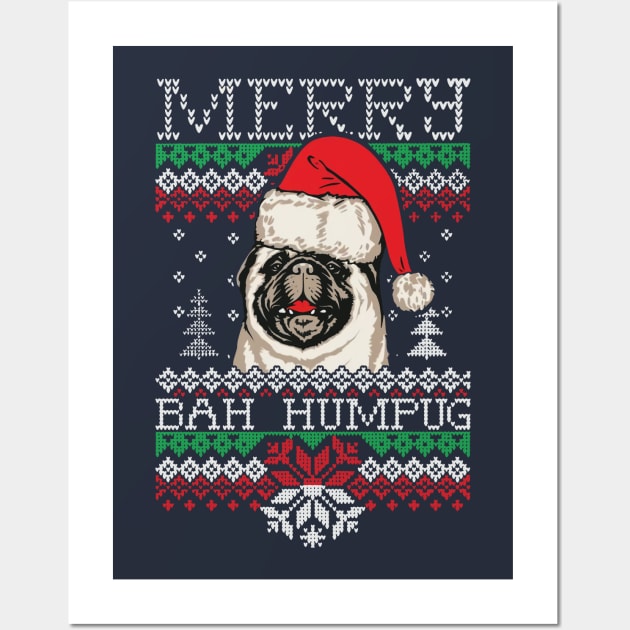 bah humbug xmas Wall Art by iritaliashemat